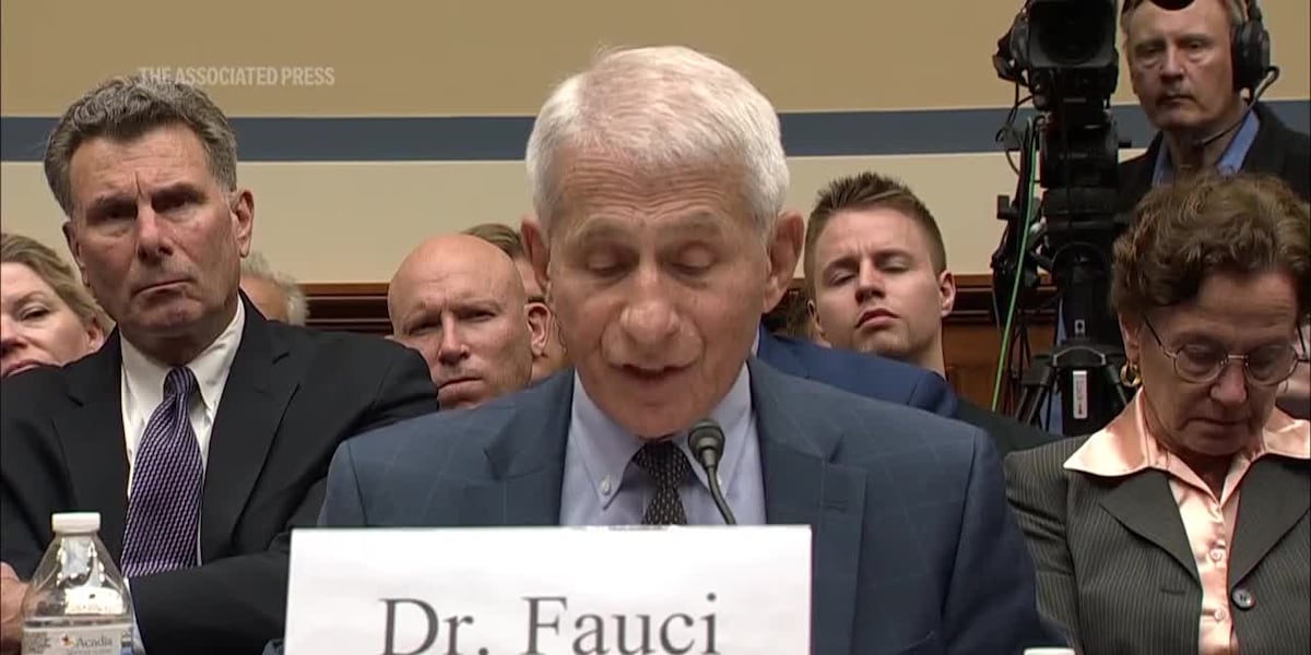Fauci testifies publicly before House panel on COVID origins, controversies [Video]