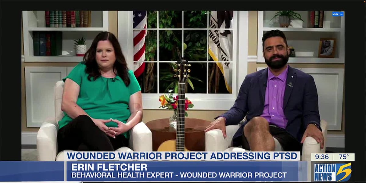 Digital Desk: Wounded Warrior Addressing PTSD [Video]