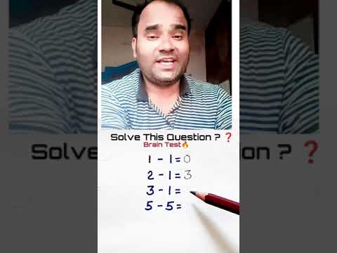 Solve this question ❓| Brain Test [Video]