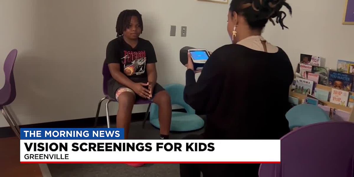 Vision screenings for kids in Upstate [Video]