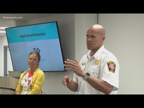 Stress management class for first responders held in Newport News [Video]