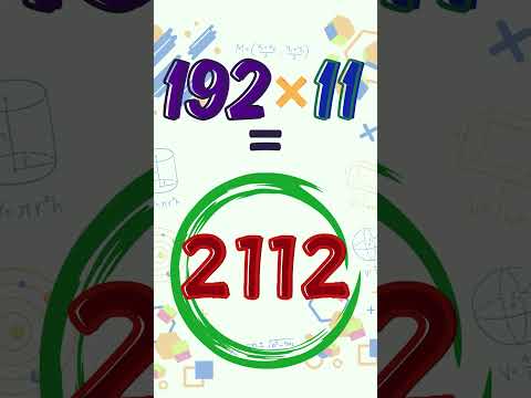 Master Mental Math: Easy Trick for Multiplying by 11 | Exercise sample [Video]