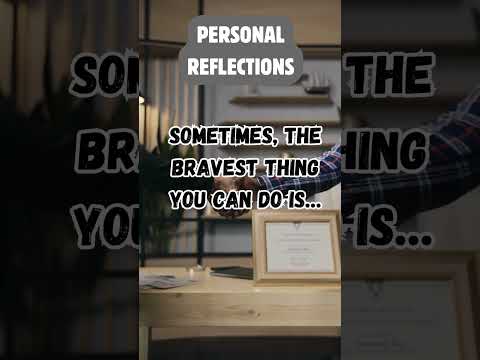 Personal Reflections / [Video]