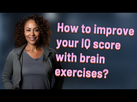 How to improve your IQ score with brain exercises? [Video]