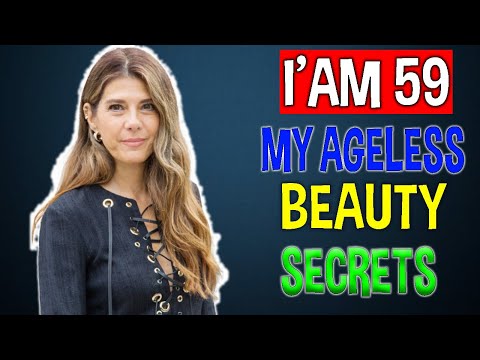 Marisa Tomei (59)but look 40 Ageless Beauty Secrets: Skincare, Diet, Fitness, and Lifestyle Tips [Video]