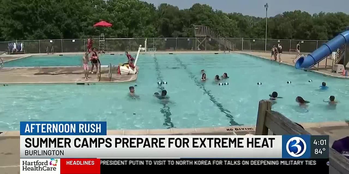 Summer camps preparing for extreme heat later this week [Video]