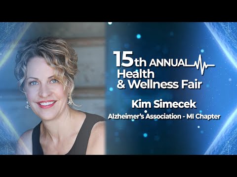 Alzheimer’s Awareness | Kim Simecek | 15th Annual Greater West Bloomfield Health & Wellness Fair [Video]