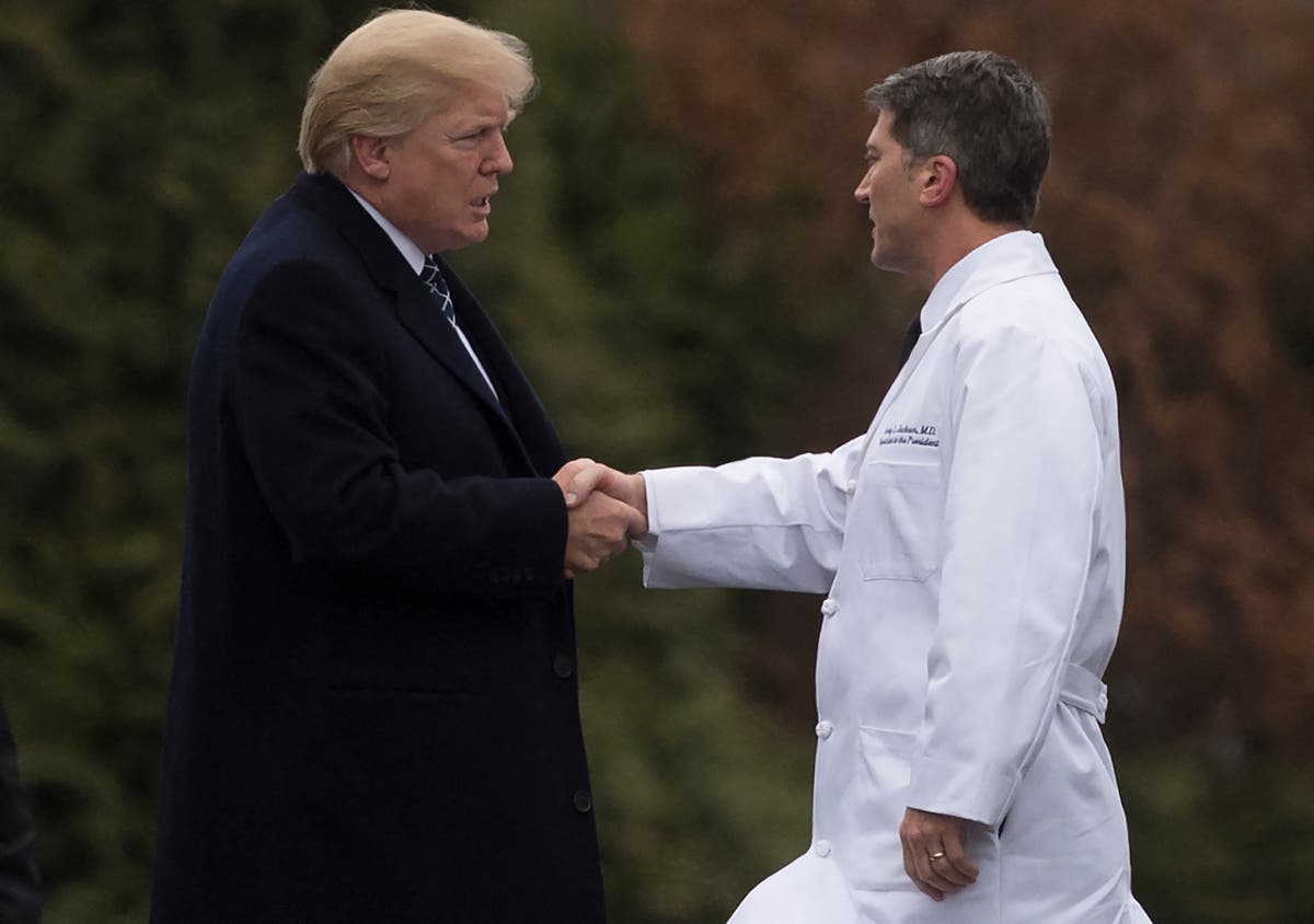 Trump forgets the name of his White House doctor – seconds after challenging Biden to a cognitive test [Video]