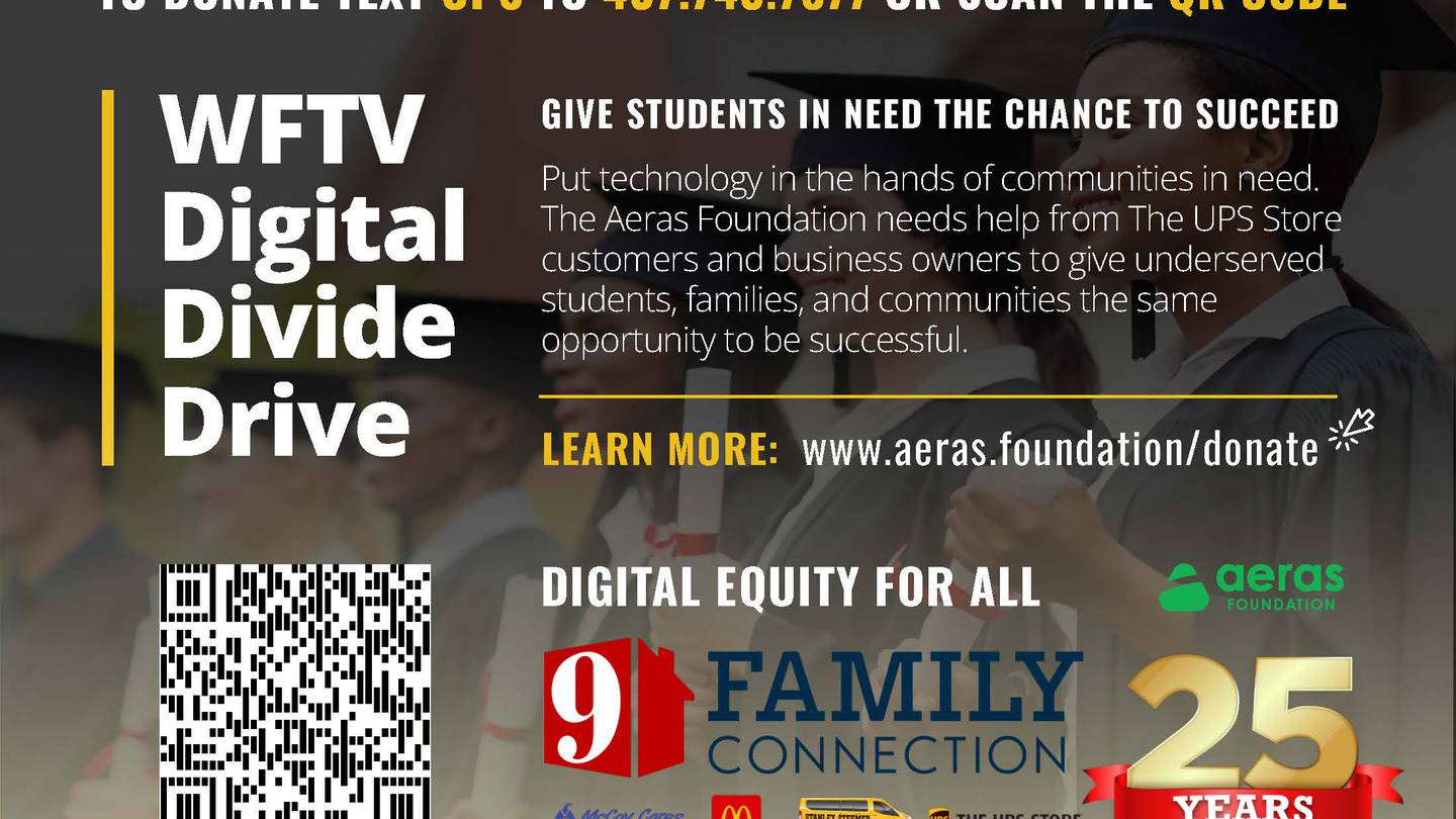 The Digital Divide Technology Drive Starts Now!  WFTV [Video]