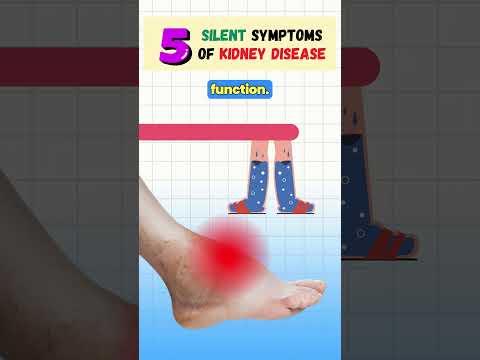 5 Silent Symptoms of Kidney Disease | Chronic Kidney Disease | CKD [Video]