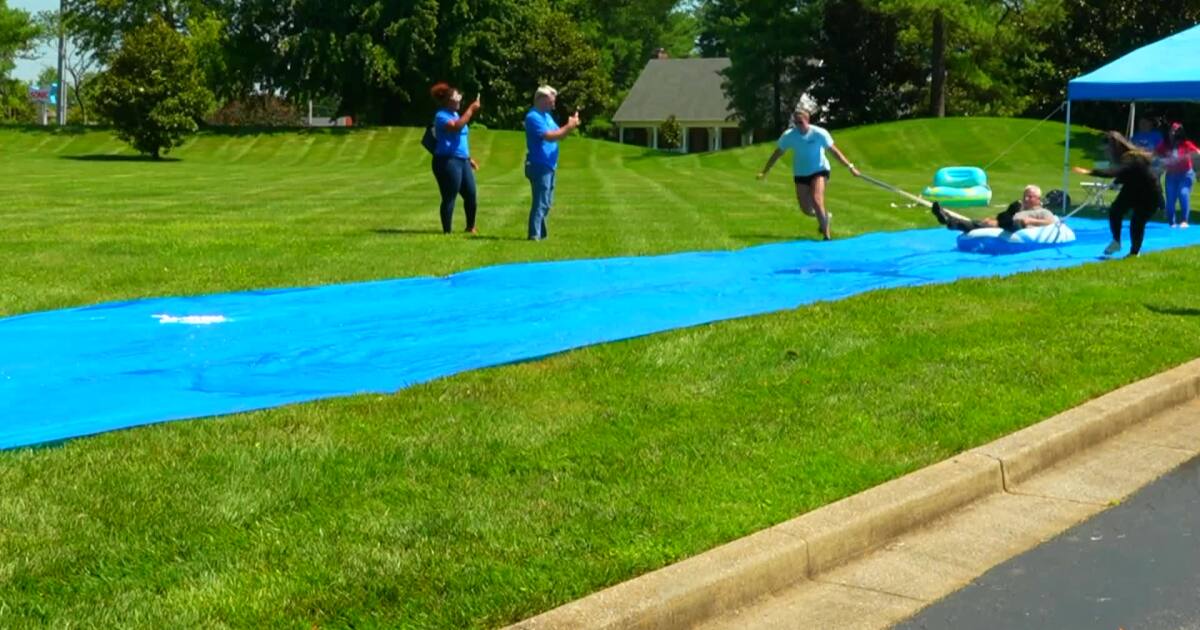 AdamsPlace Assisted Living celebrates start of summer with water tubing [Video]