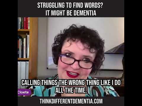 Struggling to Find Words? It Might Be Dementia [Video]