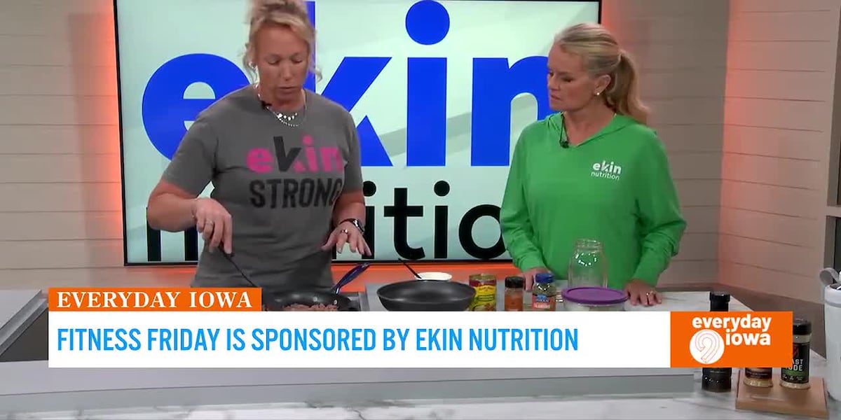 Everyday Iowa – Fitness Friday with Ekin Nutrition | [Video]