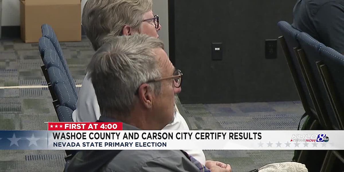 Canvas of vote passed in Washoe County and Carson City [Video]