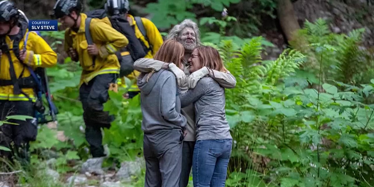 Hiker rescued after 10 days lost in mountains [Video]