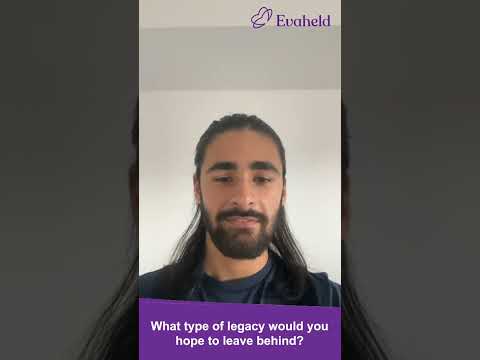 What Legacy do you want to leave behind [Video]