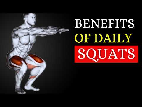 9 BENEFITS of daily 100 SQUATS! [Video]