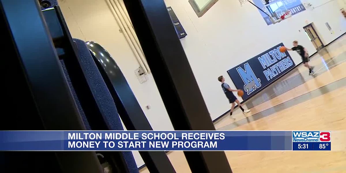 Milton Middle School receives grant money to start new after-school program [Video]