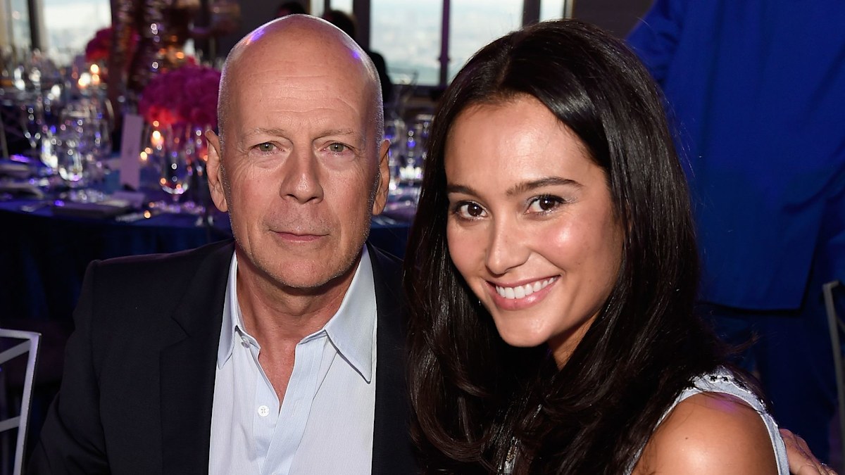 Bruce Willis cozies up to wife Emma Heming in rare peek inside their private celebration with daughters Mabel and Evelyn [Video]