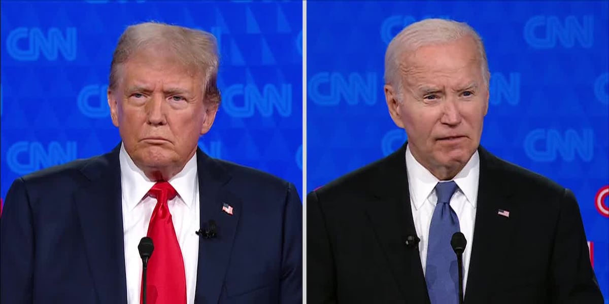 Biden appears to lose train of thought during debate [Video]
