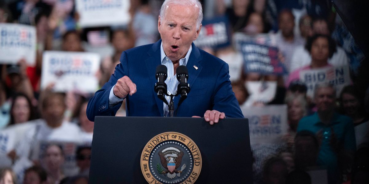 A Newly Energized Joe Biden Addresses The Elephant In The Room [Video]