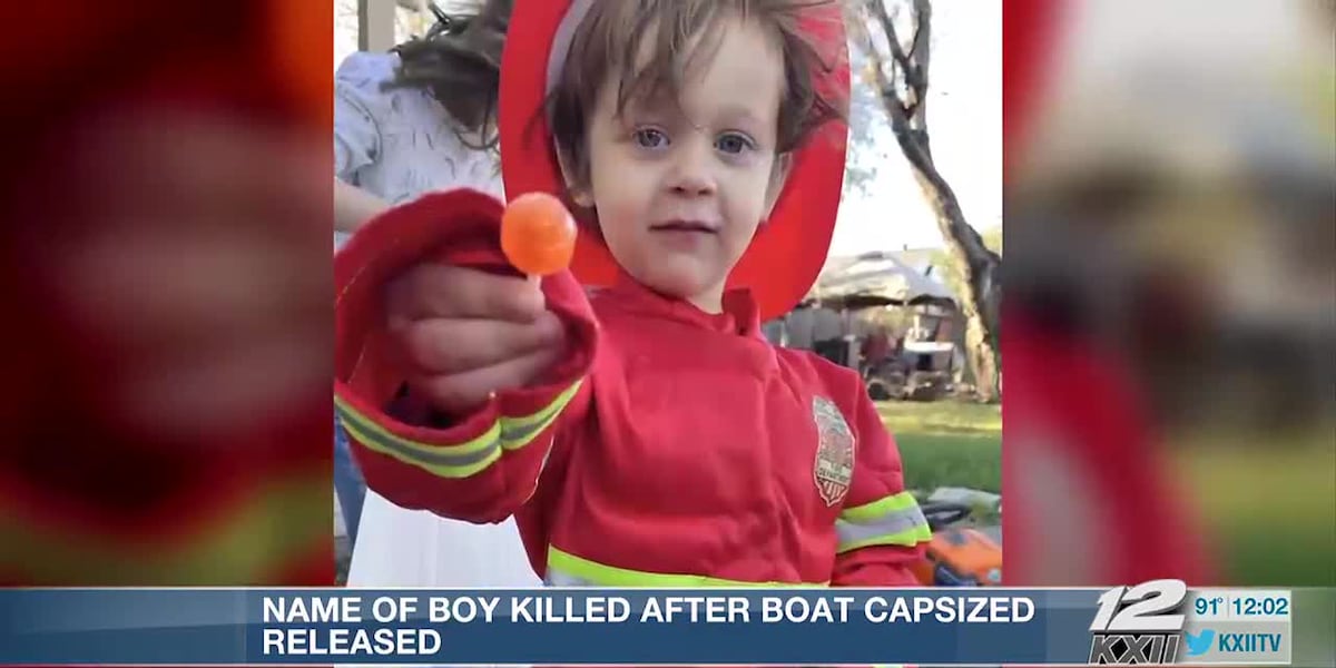 Name released of young boy killed after boat capsized on Lake Texoma [Video]