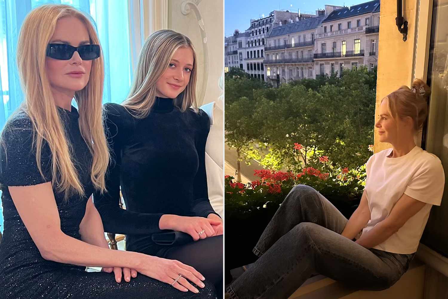 Nicole Kidman Has an Impromptu Photo Shoot in Her Hotel Room During Paris Trip with Daughter Sunday Rose [Video]