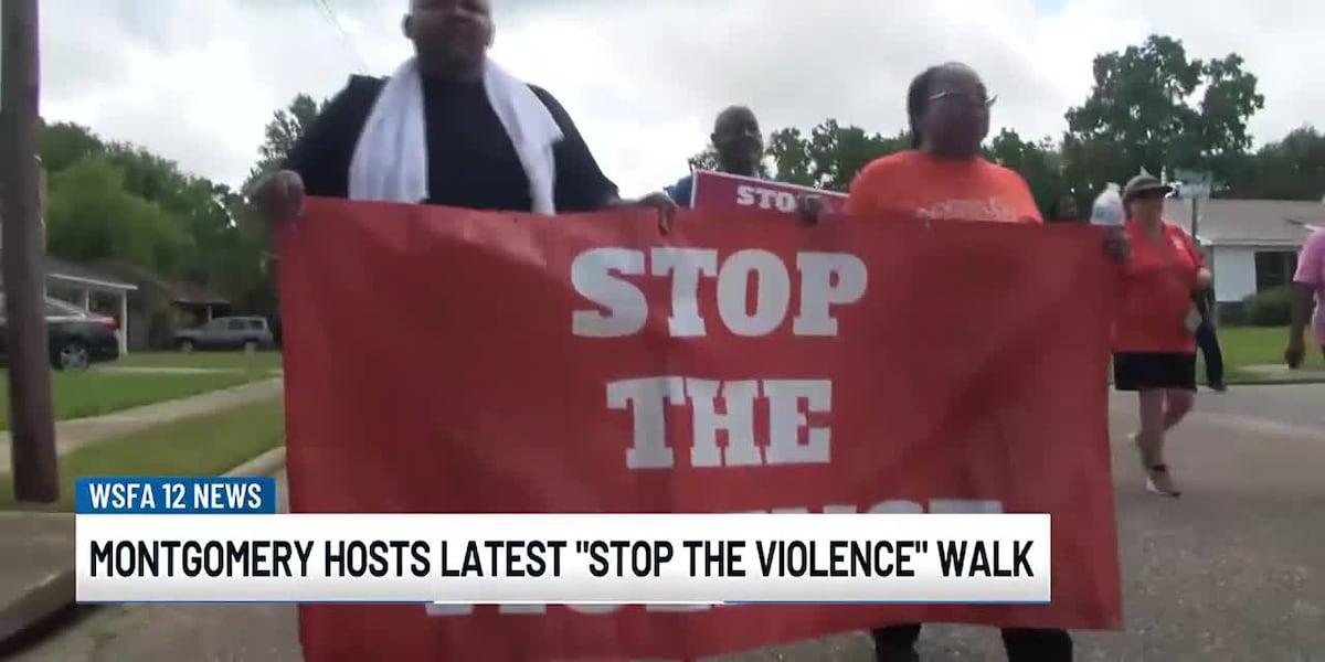Montgomery hosts latest ‘Stop the Violence’ walk [Video]