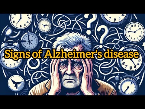 10 SIGNS OF ALZHEIMERS DISEASE [Video]
