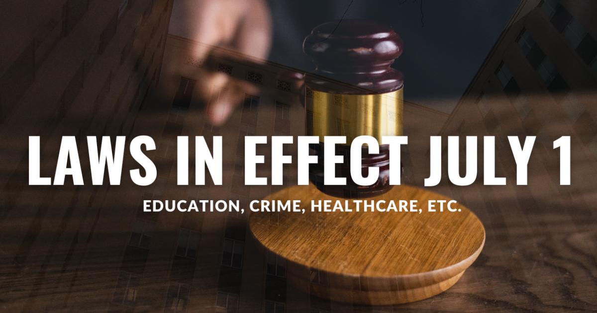 Wondering what laws take effect July 1? I looked into them so you don’t have to. [Video]