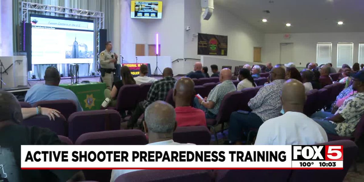 Las Vegas police hold active shooter training for places of worship [Video]