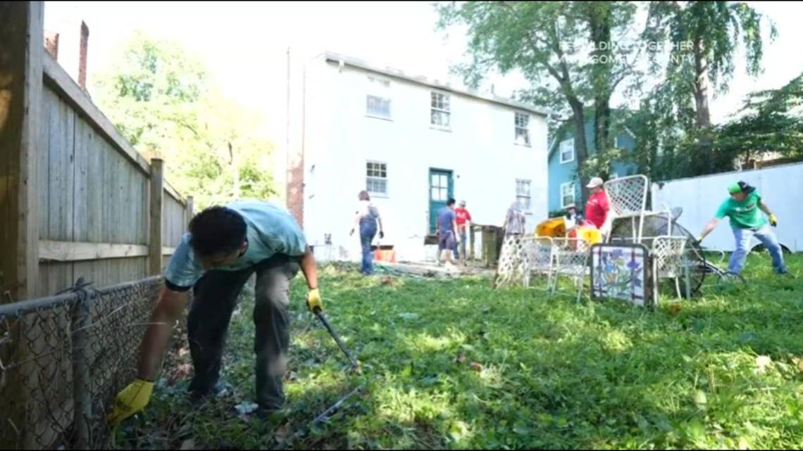 Rebuilding Together helps clean up Maryland man