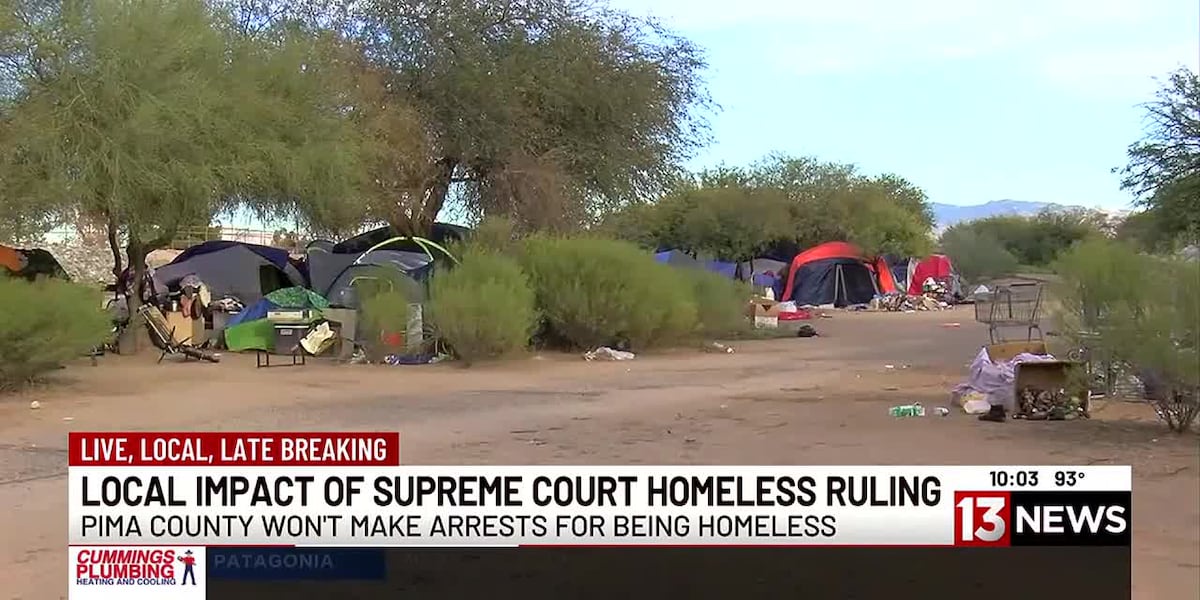 Unhoused in Pima County will not be punished following Supreme Court ruling [Video]