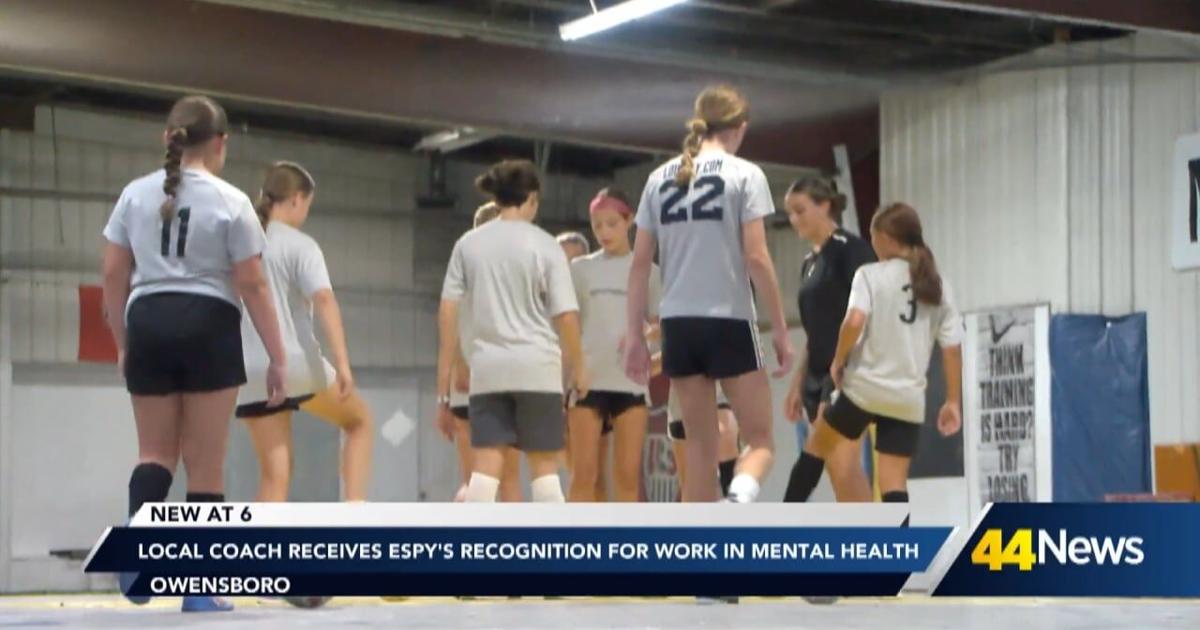 Local coach receives Espy’s recognition for work with mental health | Video