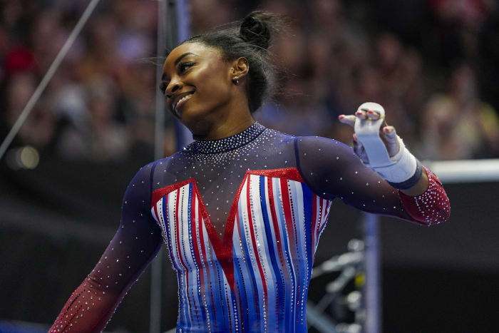 Simone Biles looks both physically, mentally ready for gold in Paris [Video]