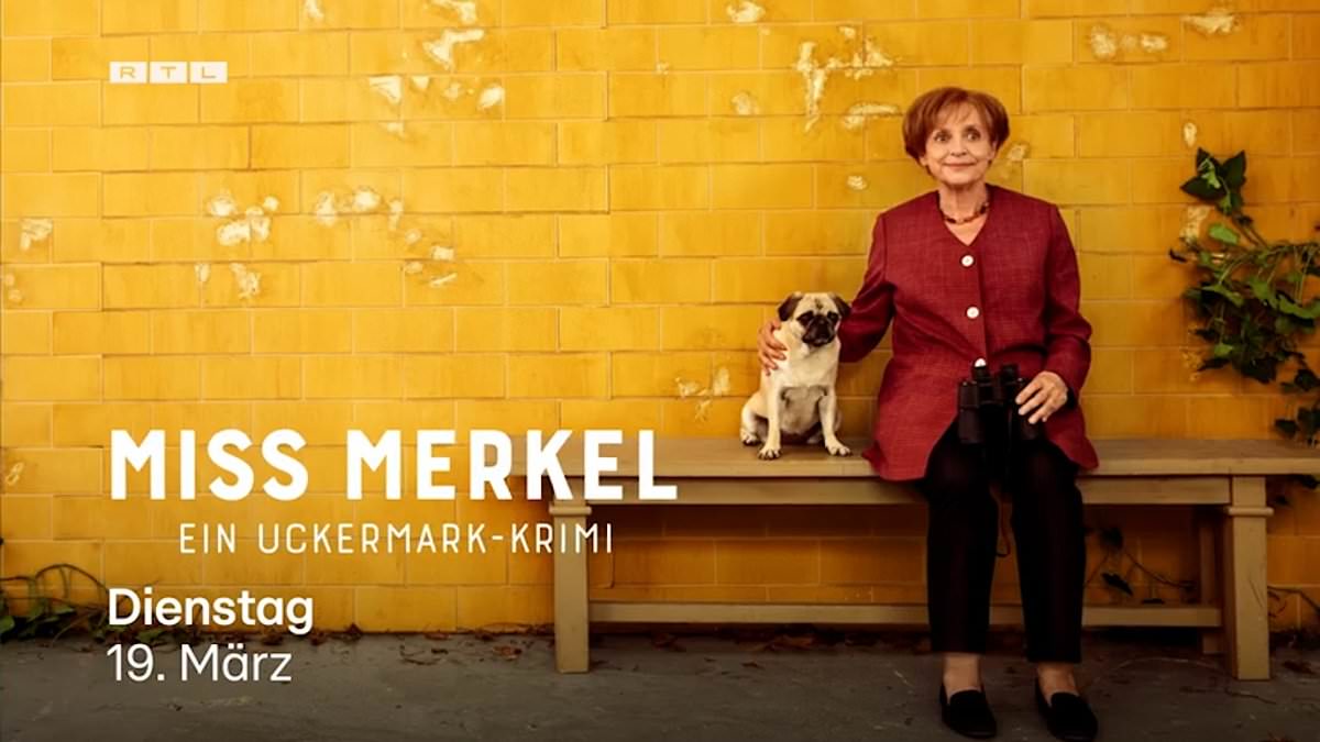 Merkel, She Wrote! Bizarre murder mystery drama in which the ex-German chancellor solves crimes (armed with her pug named Putin) sends fans wild as they joke it could be 
