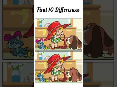 Spot 10 differences [Video]
