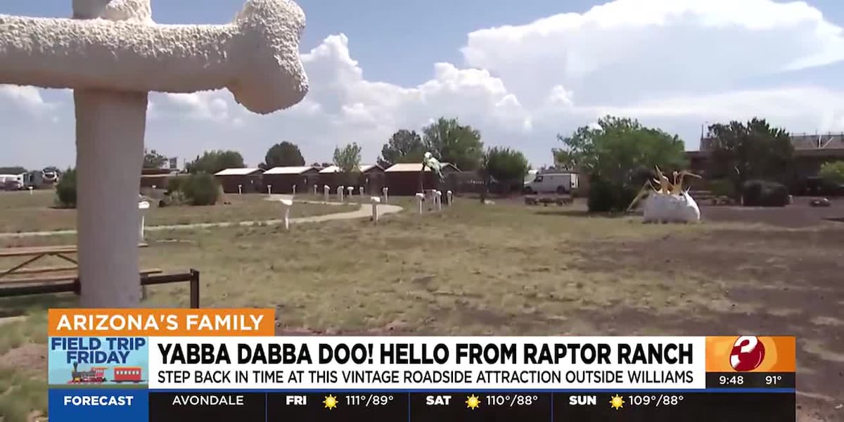 Step back in time at Raptor Ranch outside Williams, Arizona [Video]